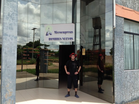 Guillén en el "Vivero de Microempresas"