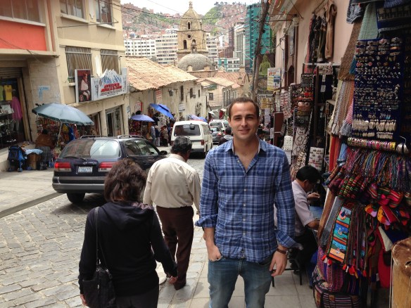 Calle típica de La Paz