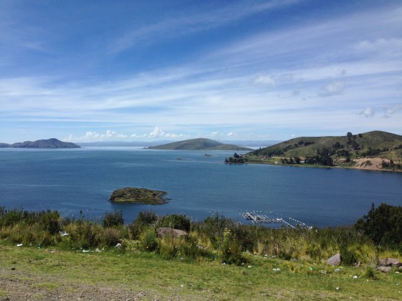 Vistas del Lago Titicaca