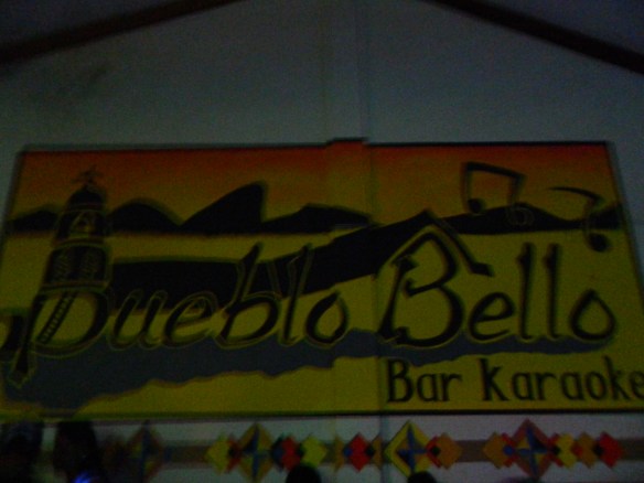 Karaoke al que acudimos. Sin lugar a dudas un lugar que a la Comunidad Paulina le hubiese encantado