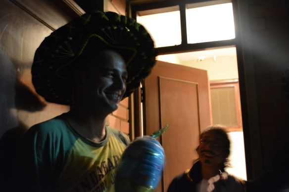 Durante la actuación que me brindaron