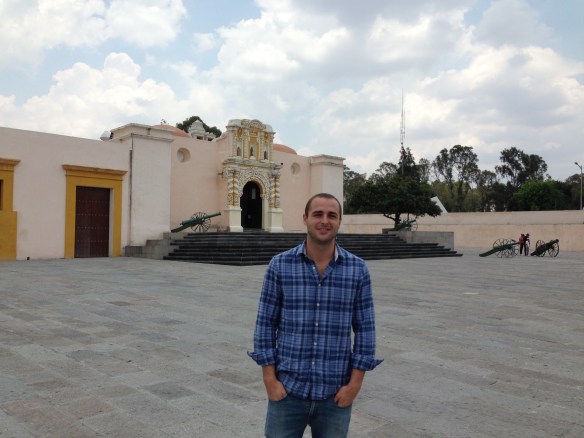 En el "Fuerte de Loreto" en Puebla