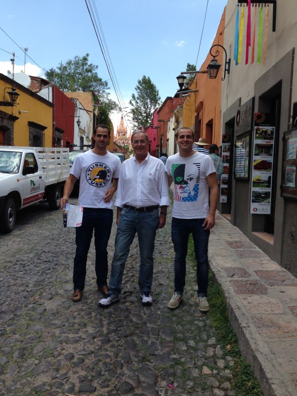 Calle típica de San Miguel de Allende