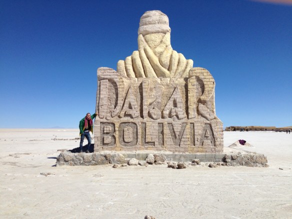 Punto por el que pasa el famoso "Rally Dakar"