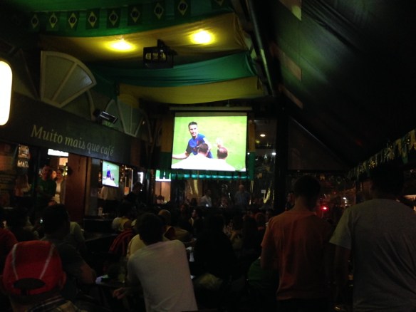 Viendo el fatídico partido de España -  Holanda